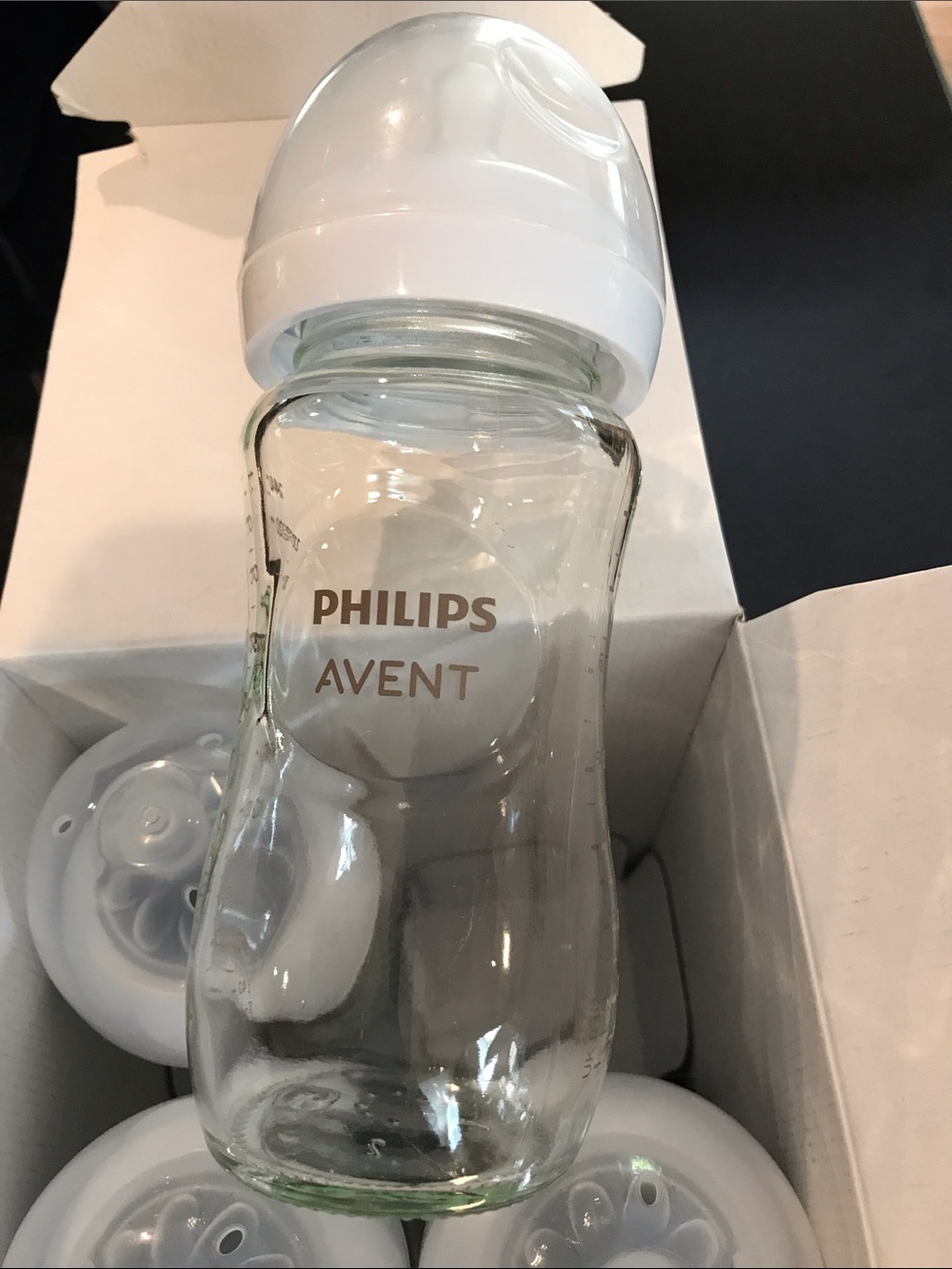Philips Avent Natural Glass Baby Bottles - Picture 5 of 5
